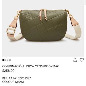 ✨NWT✨Khaki Purification Garcia Crossbody Bag
